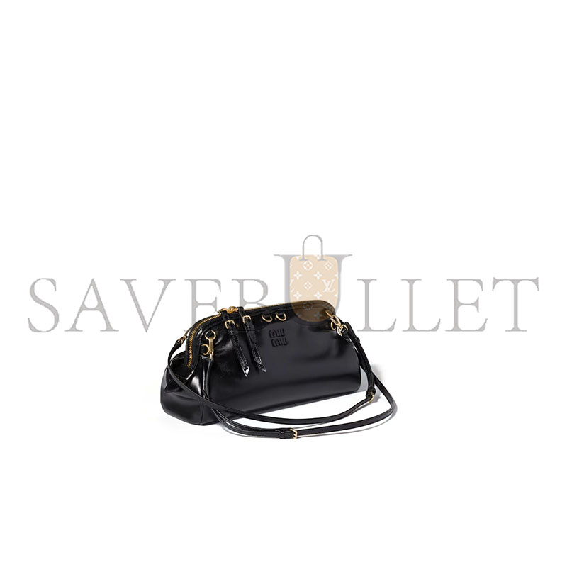 M1v M1v caprice glossy leather clutch 5bf130 (28*14.5*10cm)